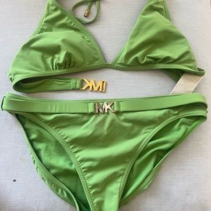 Michael Kors Green Bikini Brand New!